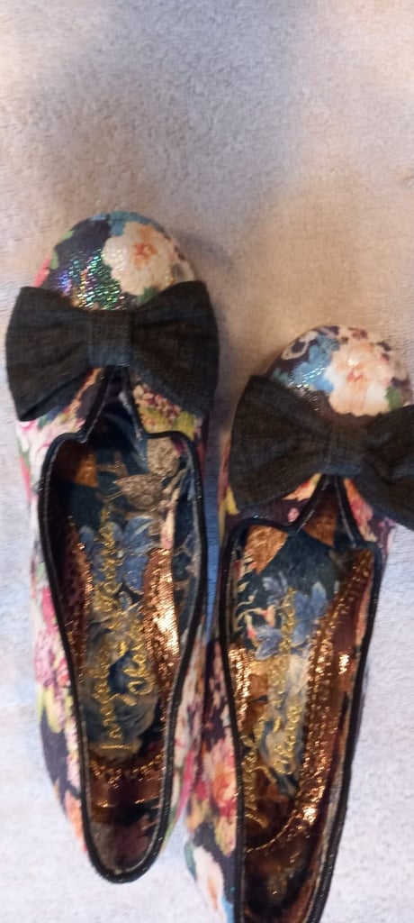 BRAND: irregular choice floral shoes