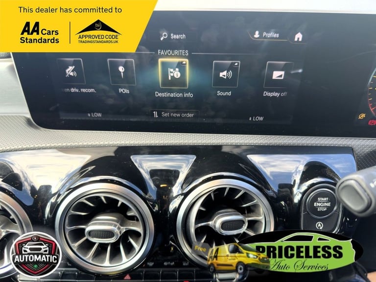 2019 69 MERCEDES-BENZ CLA 2.0 CLA220 AMG LINE (PREMIUM) COUPE 4DR PETROL 7G-DCT 