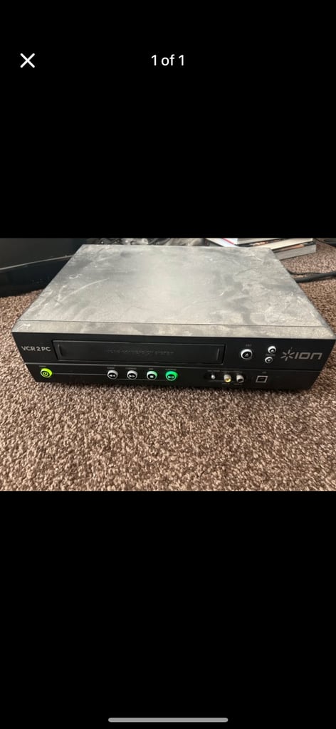 VCR video cassette player for VHS tapes - tested and working