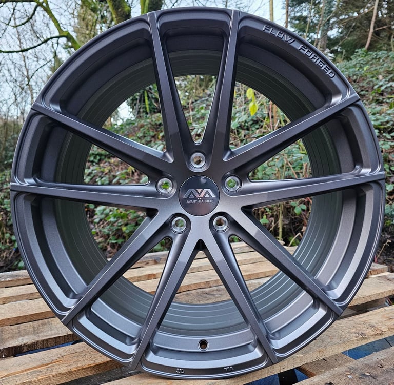 NEW 20" AVA HSF001 MGM STAGGERED ALLOY WHEELS FITS 5X120 BMW 3 4 5 F10 F30 ETC 