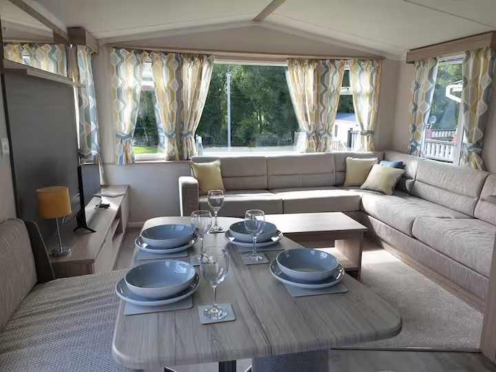 🌿 Holiday Rental, Coral Cabin, Swift Loire 3-Bed Static – Kippford Bay, Dumfries & Galloway 🌿