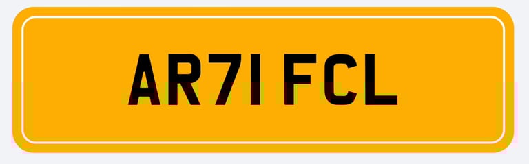 Reg plate car van house garden free sale Christmas outdoor 