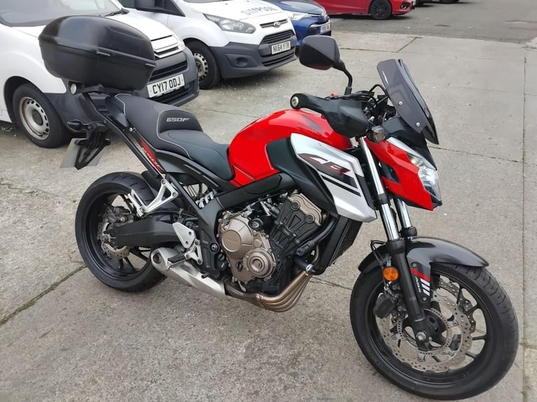 image for 2017 17 HONDA CB 650 FA-H CB650 FA LUGGAGE TOURING EXTRAS HPI CLEAR NEW MOT