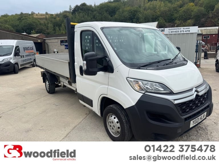 image for 2021 Citroen Relay 2.2 BlueHDi 35 Plus Ready To Run Dropside 2dr Diesel Manual L3 Euro 6 (s/s) DR...