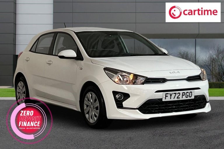 2022 72 KIA RIO 1.2 1 HATCHBACK 5DR PETROL MANUAL EURO 6 (S/S) (83 BHP) BLUETOOT