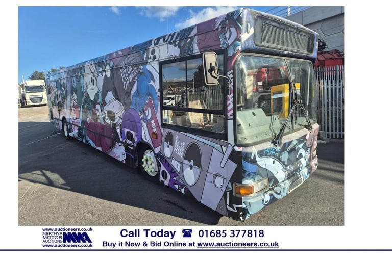 image for 1999 Dennis DART/S-DART/LANCE 4X2 AUTO 13 TON PLAXTON BODY MOBILE YOUTH UNIT C/W SIDE AWNING NA D...