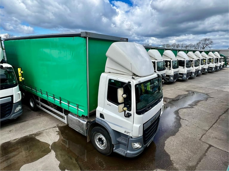 image for LARGE CHOICE OF DAF CF 75.330 26T CURTAINSIDED TRUCKS