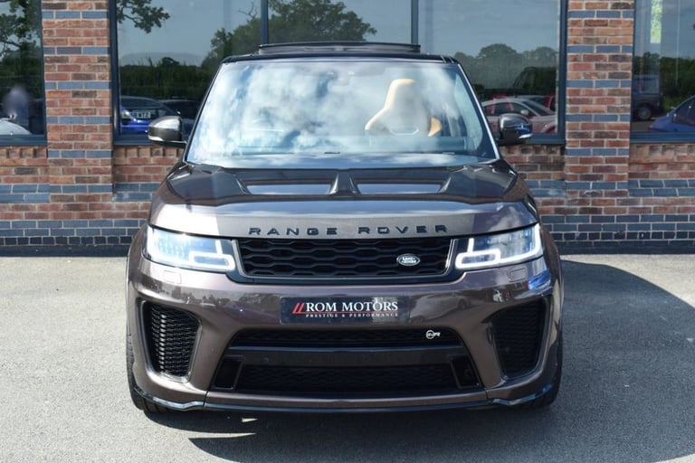 2021 62 LAND ROVER RANGE ROVER SPORT 5.0 P575 V8 SVR CARBON EDITION SUV 5DR PETR