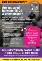 FREE Funded Traineeships
