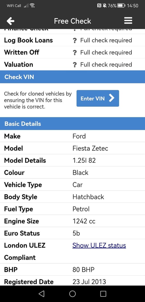 2013 Ford Fiesta Zetec 5 Door £35 Tax 1.2cc Low Miles 68k MOT Excellent 1st Car Bargain!!