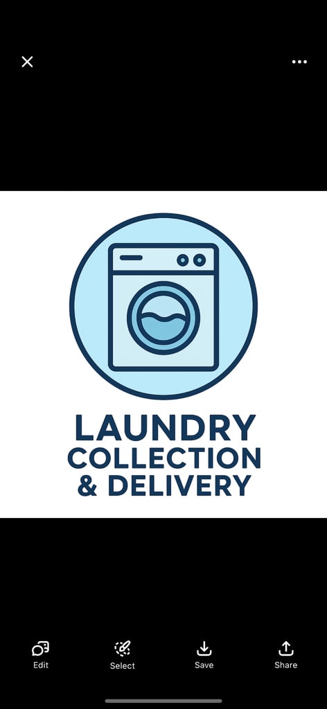 Pick up and drop off laundry service
