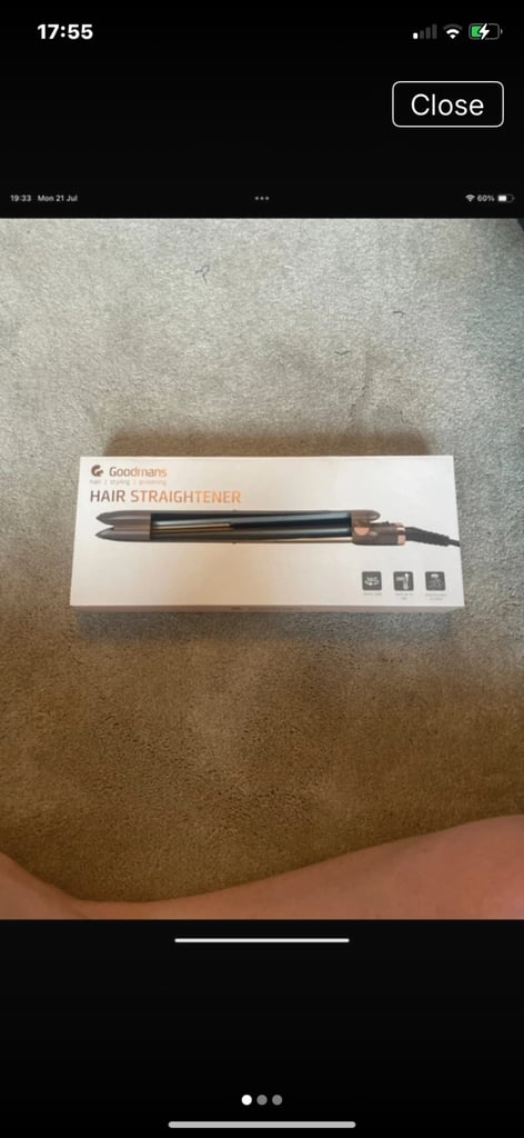 image for Goodmans straighteners 