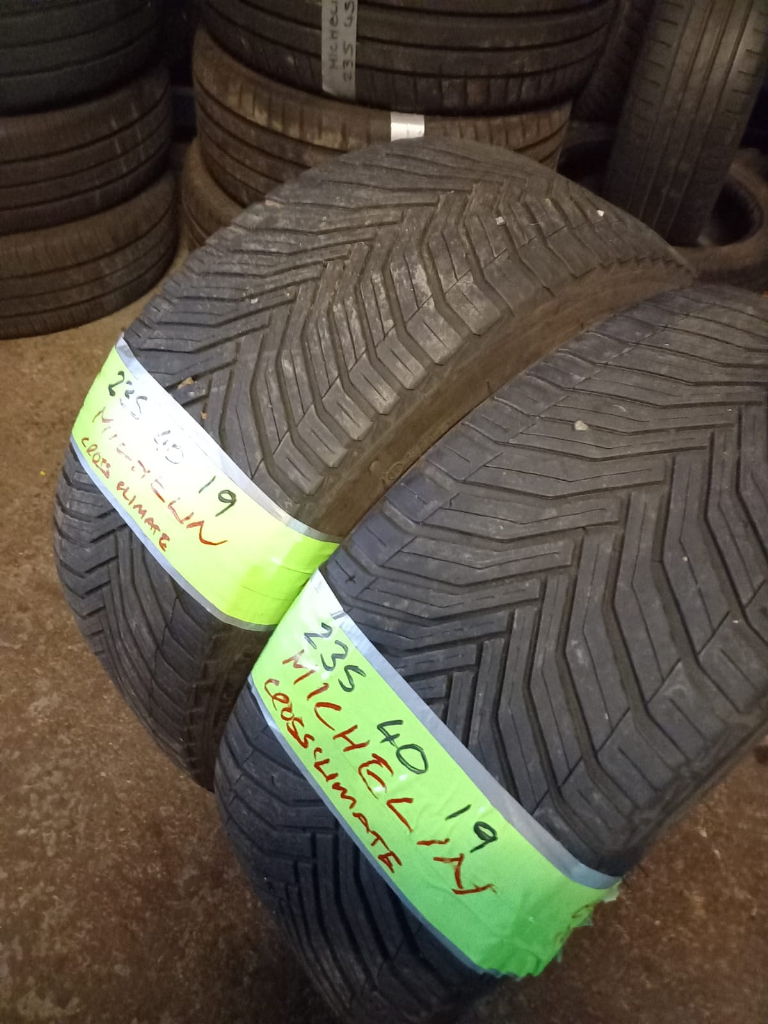 235 40 19 Michelin CrossClimate only £60 fitted and balanced OPEN 7 days a week