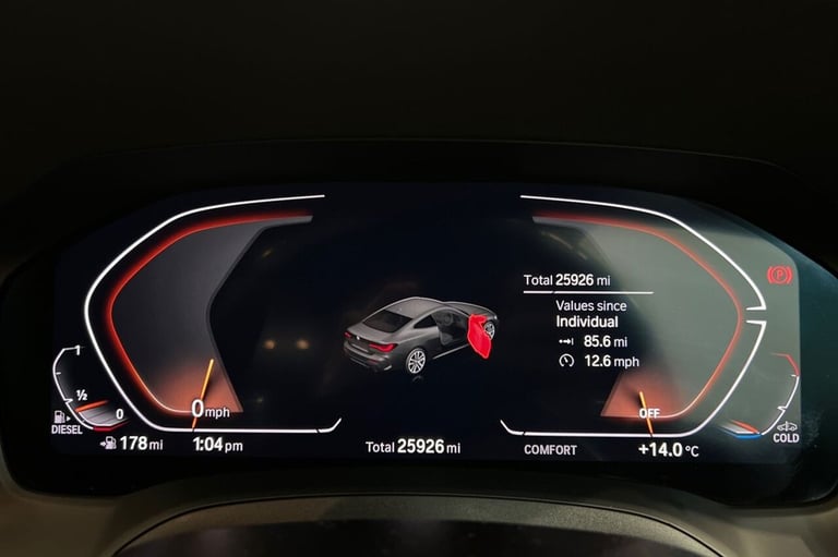 2020 70 BMW 4 SERIES 2.0 420D MHT M SPORT COUPE 2DR DIESEL HYBRID AUTO EURO 6 (S