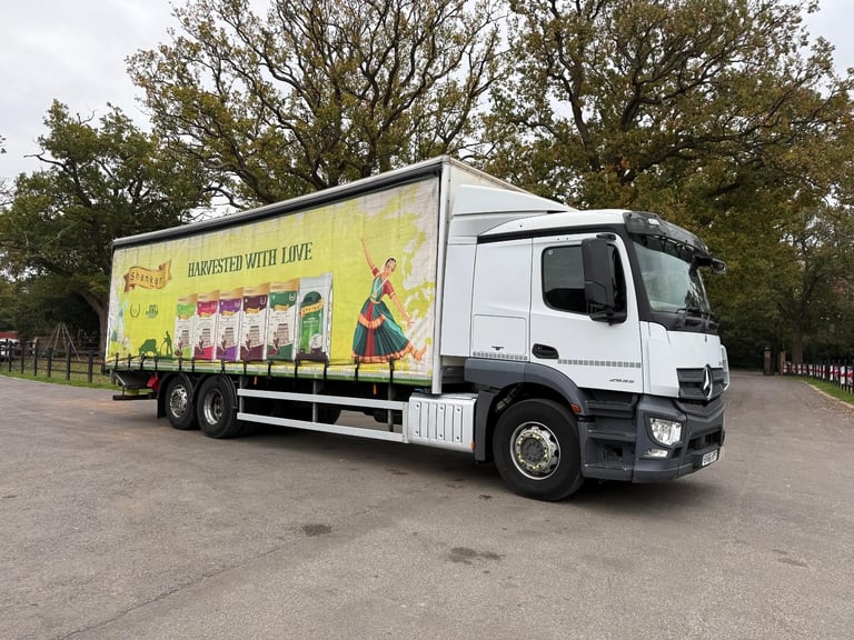 MERCEDES ACTROS 2533, 2016 66, CURTAINSIDER