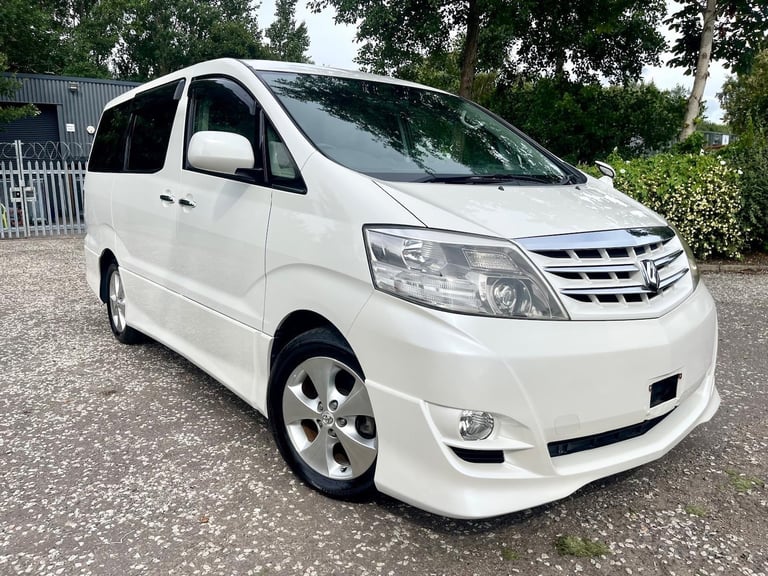 2007 Toyota Alphard FRESH IMPORT G EDITION 2.4 AUTO 8 SEATS MPV PETROL ULEZ 4/B GRADE MPV Petrol ...