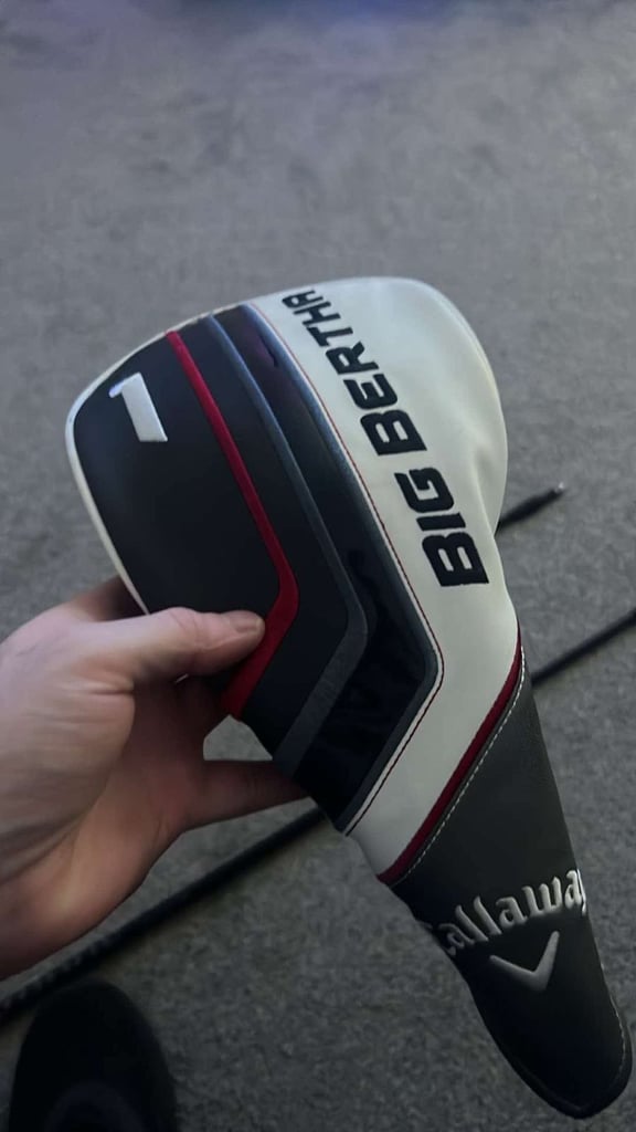 Callaway Big Bertha 2023 Driver – 9° Stiff Shaft – Great Condition + Original Headcover