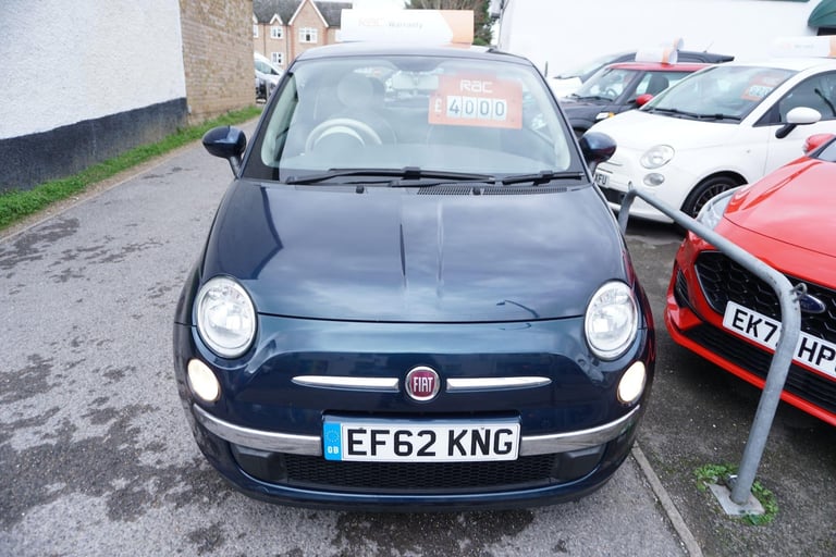 2012 Fiat 500 1.2 Lounge Euro 4 3dr HATCHBACK Petrol Manual