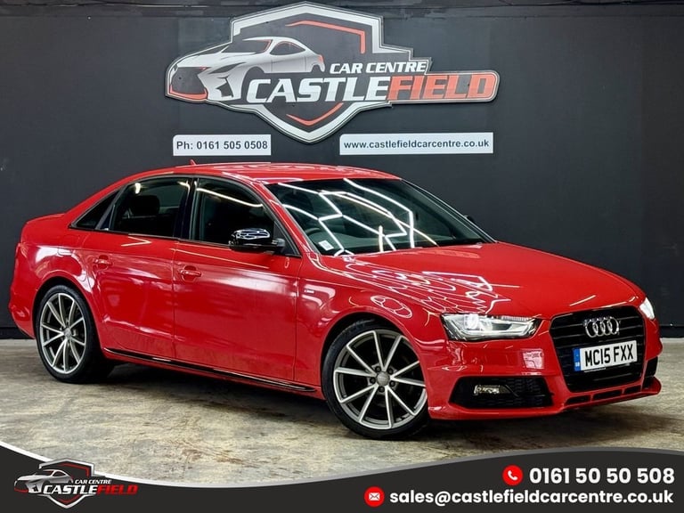 image for 2015 Audi A4 2.0 TDI Black Edition Saloon 4dr Diesel Manual Euro 6 (s/s) (Nav) (190 ps) Saloon Di...