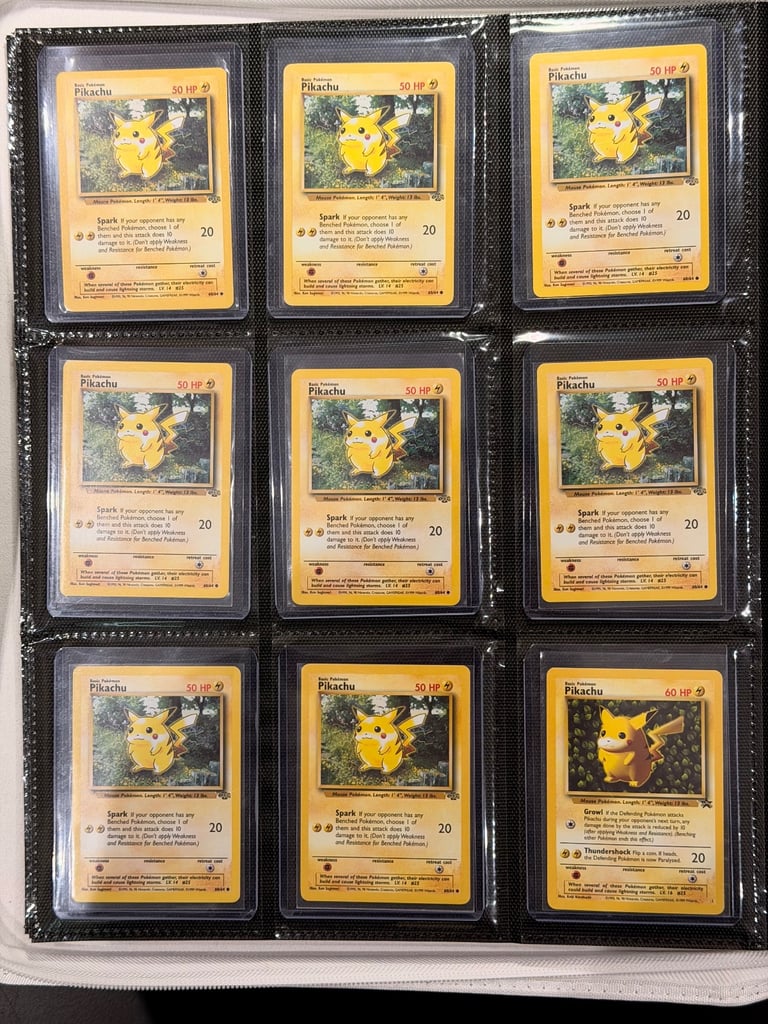 252 Pokémon Cards Binder NM – WOTC to Modern, Sealed, Promo EX/SIR Collection - EBAY LISTING