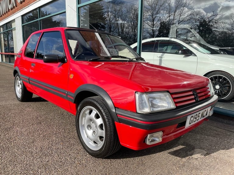 1989 Peugeot 205 1.9 GTI 3d 130 BHP Hatchback Petrol Manual