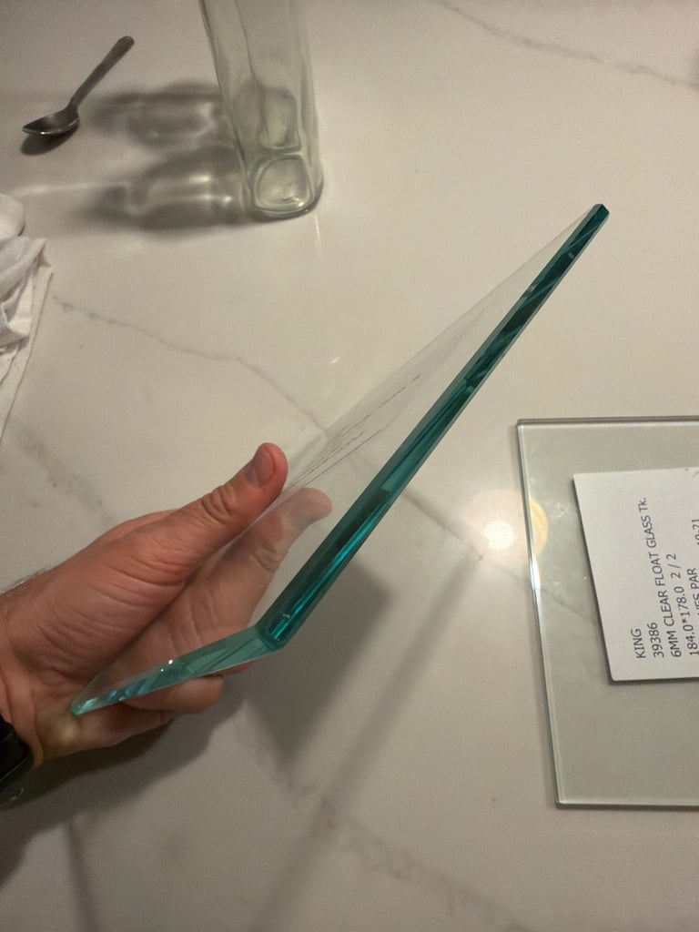 Free glass shelves 