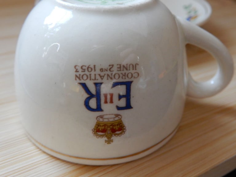 Queen Elizabeth Coronation 1953 Cup And saucer