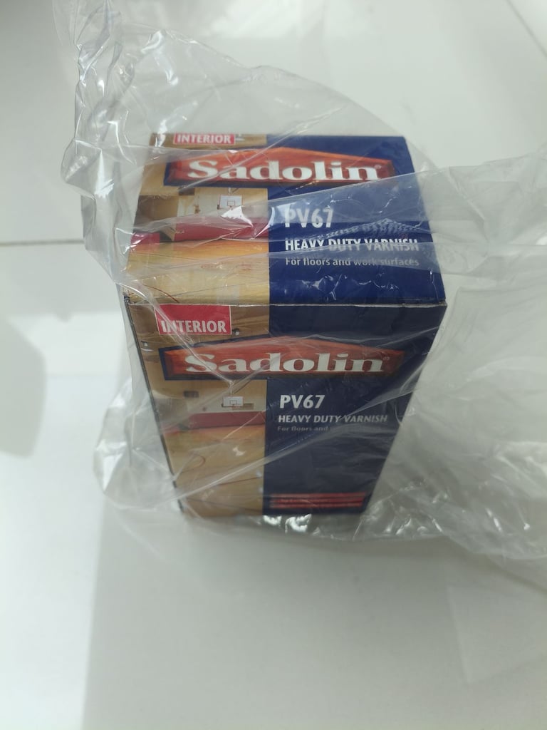 Sadolin PV67 Heavy Duty Wood Varnish 1 litre Satin Finish Lacquer, Worktops, floors