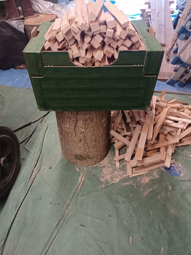 Firewood kindling 