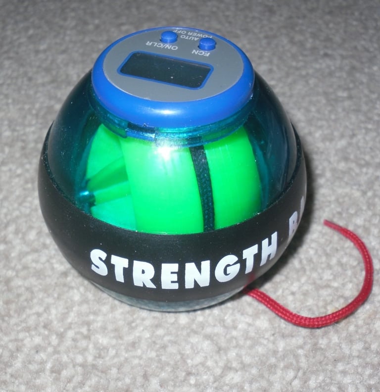 Science Museum Strength Ball Hand Wrist Arm Exercise Ball - Display not working