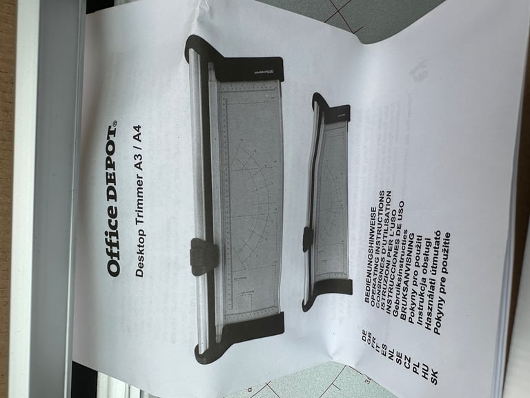 Office Depot desktop trimmer 