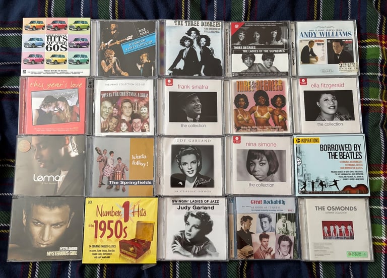 Cd Collection of goldie oldies over 350 