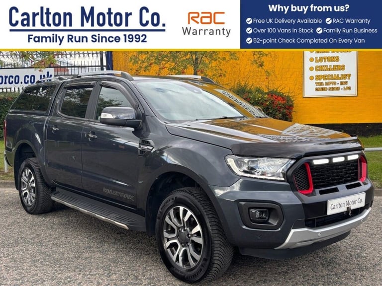 2022 Ford Ranger 2.0 EcoBlue Wildtrak Pickup Double Cab 4dr Diesel Auto 4WD Euro 6 (s/s) (21 PICK...