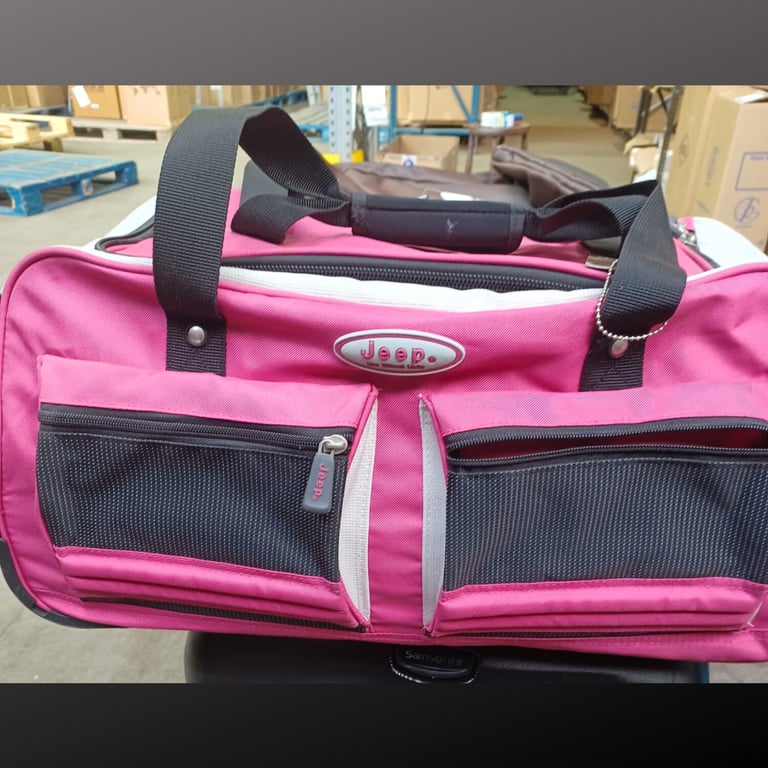 Jeep Suitcase soft small Cabin Luggage Travel Case 