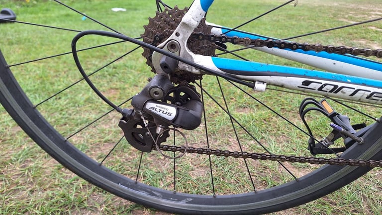 Carrera Virtuoso Road Bike 54cm Frame – Shimano Gears, Continental Tyres, Selle Italia Saddle