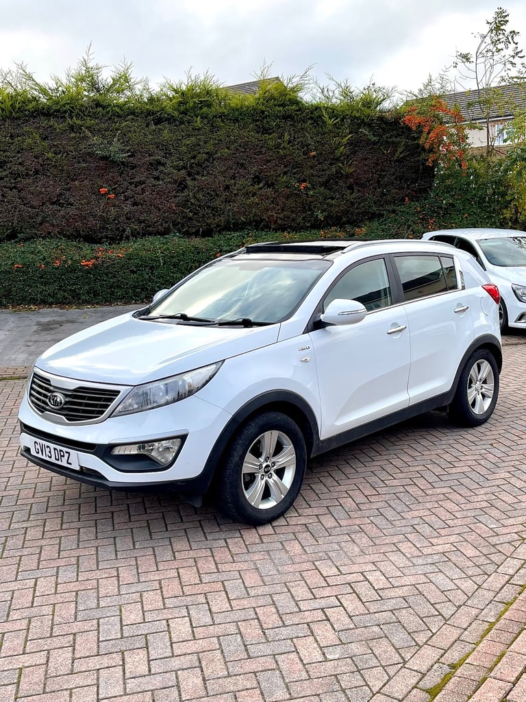 AUTOMATIC! 2013 KIA SPORTAGE KX-2 2.0 CRDI AUTO DIESEL 4X4 SUV WHITE