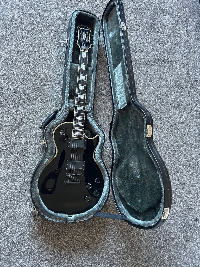 Epiphone les Paul custom Matt heafy signature & hard case 