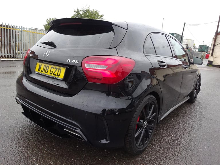 2018 18 REG MERCEDES BENZ AMG A CLASS A45 4MATIC AUTO DAMAGED REPAIRED SALVAGE