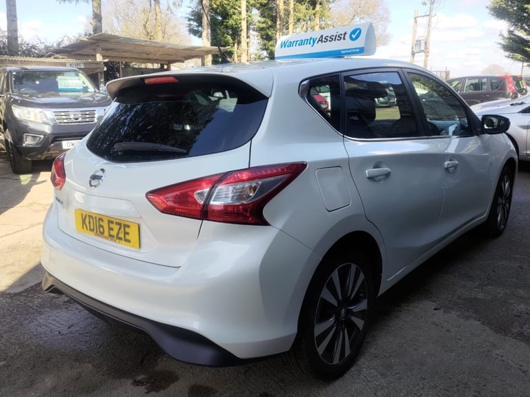 2016 Nissan Pulsar 1.2 DiG-T N-Connecta 5dr HATCHBACK Petrol Manual