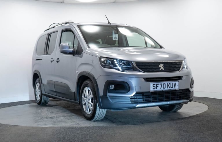 2021 70 PEUGEOT RIFTER 1.2 PURETECH ALLURE LONG MPV 5DR PETROL EAT EURO 6 (S/S) 