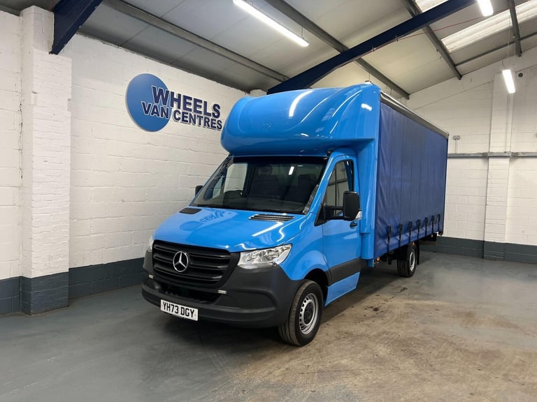 2023 Mercedes-Benz Sprinter 2.0 315 CDI Progressive RWD L3 Euro 6 (s/s) 2dr Curtain Side Diesel M...
