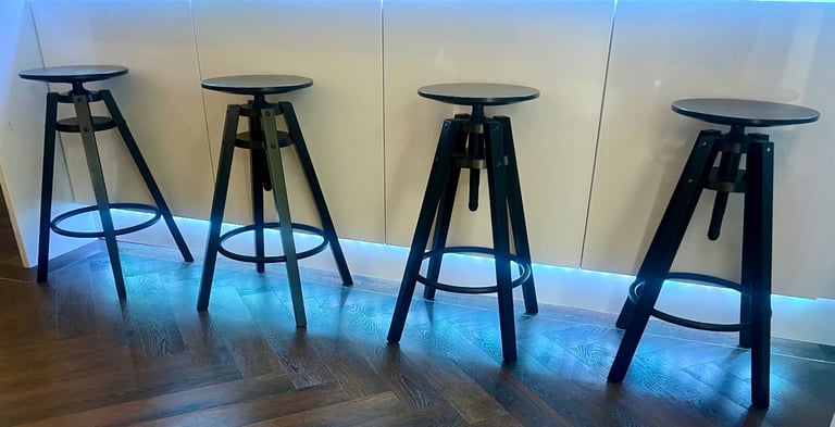 4 x DALFRED Bar Stools from Ikea