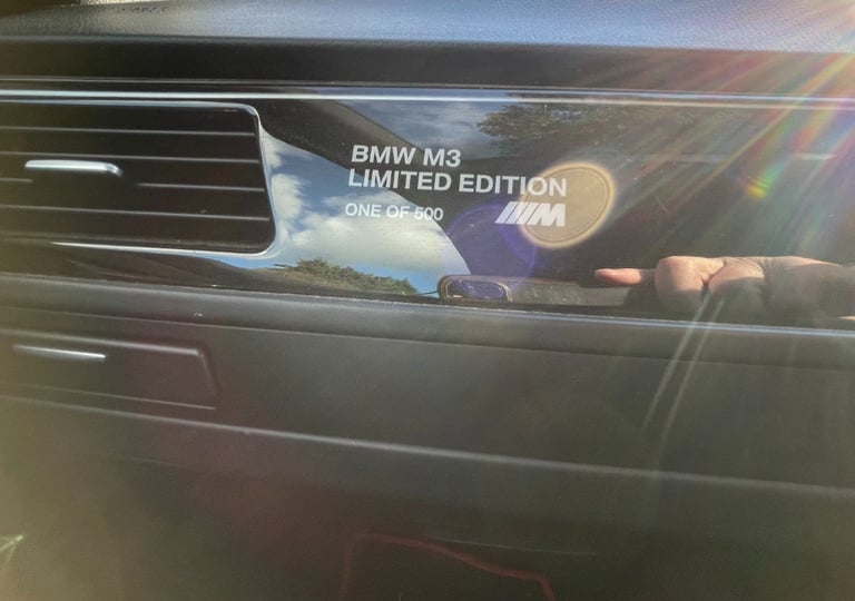 V8 420bhp BMW M3 LIMITED EDITION 500 S-A [LE500] Sports Car.
