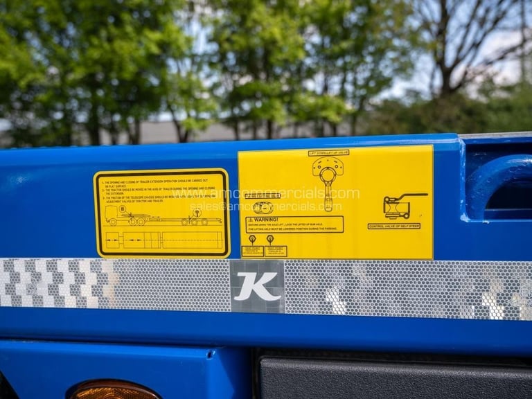 KASSBOHRER LOW LOADER 52800KG 3 AXLE EXTENDABLE