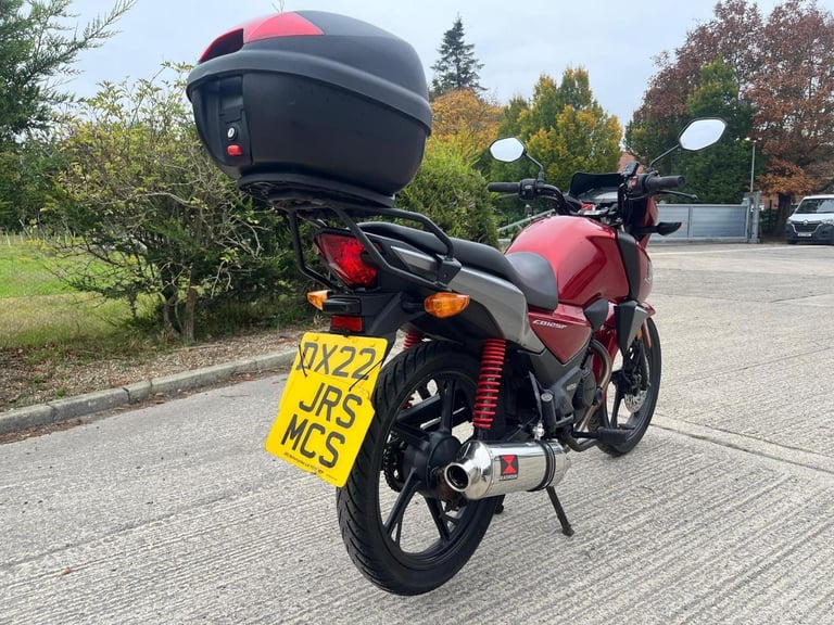 2022 22 HONDA CBF 125 M-M CBF125 CB125F LEARNER LEGAL RED YBR NEW MOT