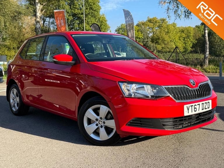 2017 SKODA FABIA 1.0 TSI SE ULEZ Petrol Automatic 5 Door Red