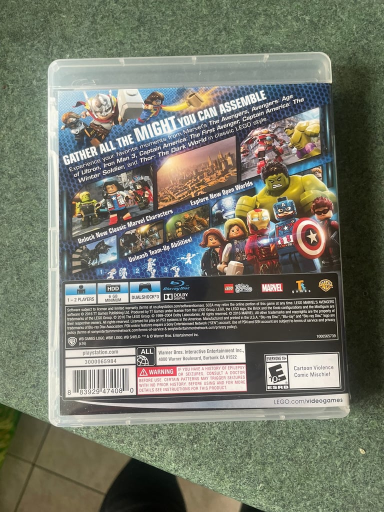 PS3 lego avengers game