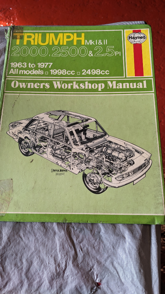 image for Triumph MK1&11 /2000.2500.2.5 Haynes Workshop Manual  