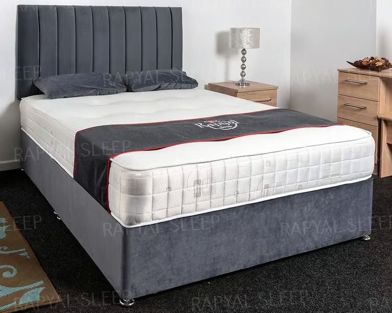 image for Flash Sale! Divan Double Bed - (All Sizes Available) - Amazing Discount Offer 25% Off !! **