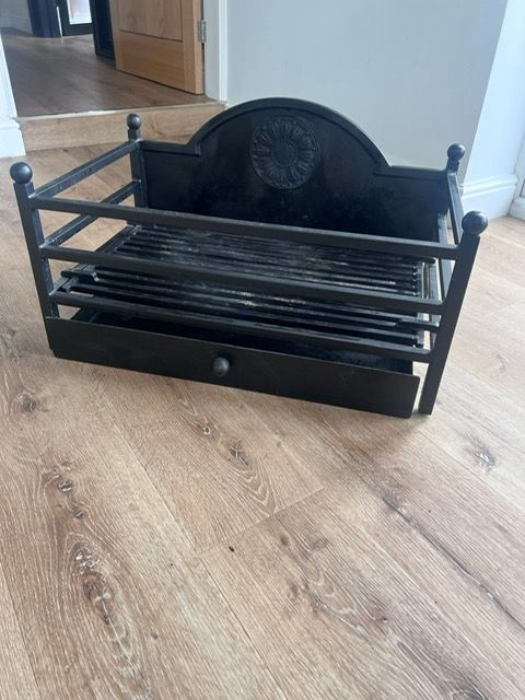 Large Iron Fire Basket